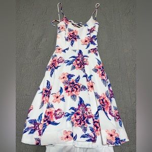 White Floral Dress